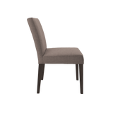 Louise spisestol lav rygg - Smoked Nori Nordic Spisestol