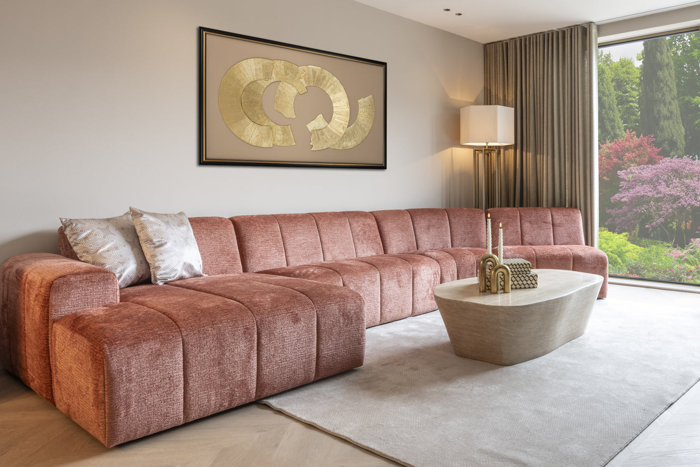 Veggkunst Eden svart/gull Richmond Interiors Bilde