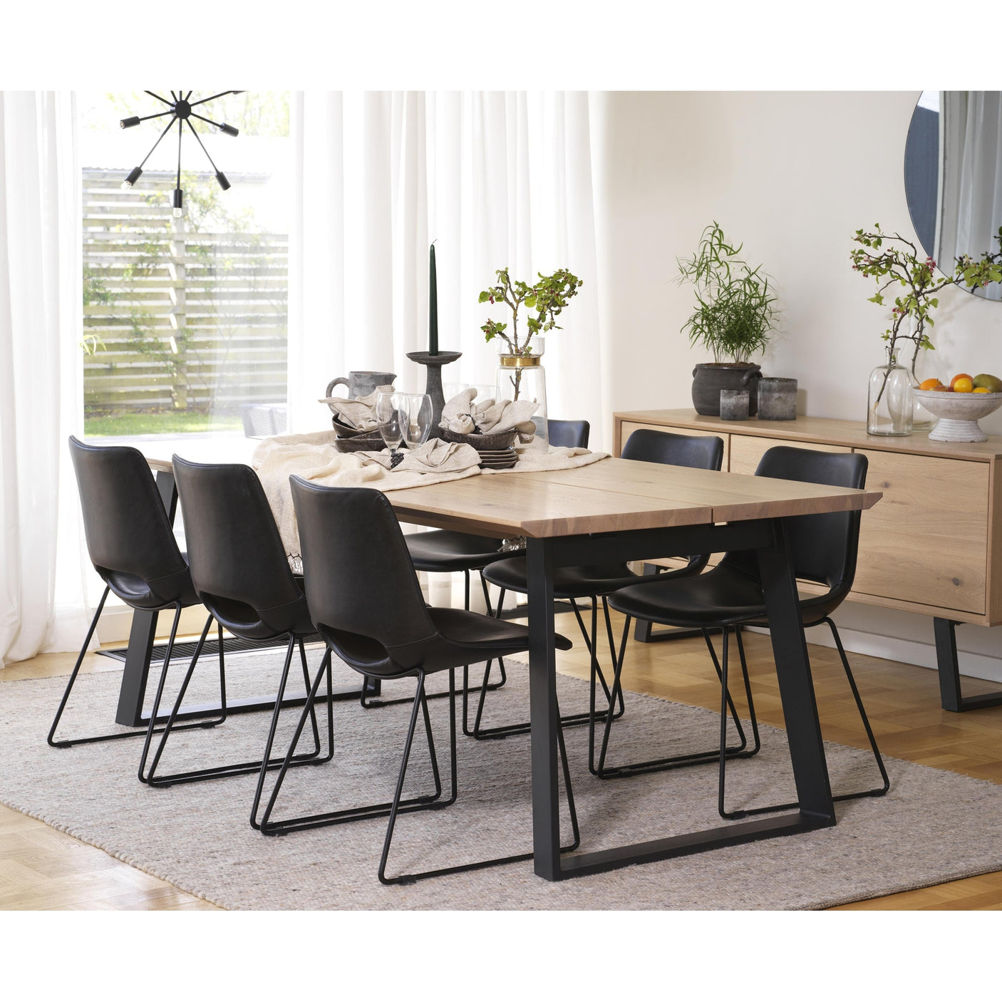 Melville spisebord 210x95 Rowico Spisebord