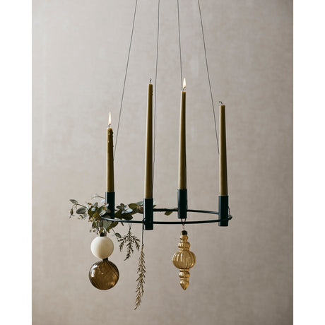 IRONA lysestage - sort Nordal CANDLEHOLD