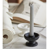 KEY lysestasjon - svart marmor Nordal CANDLEHOLD