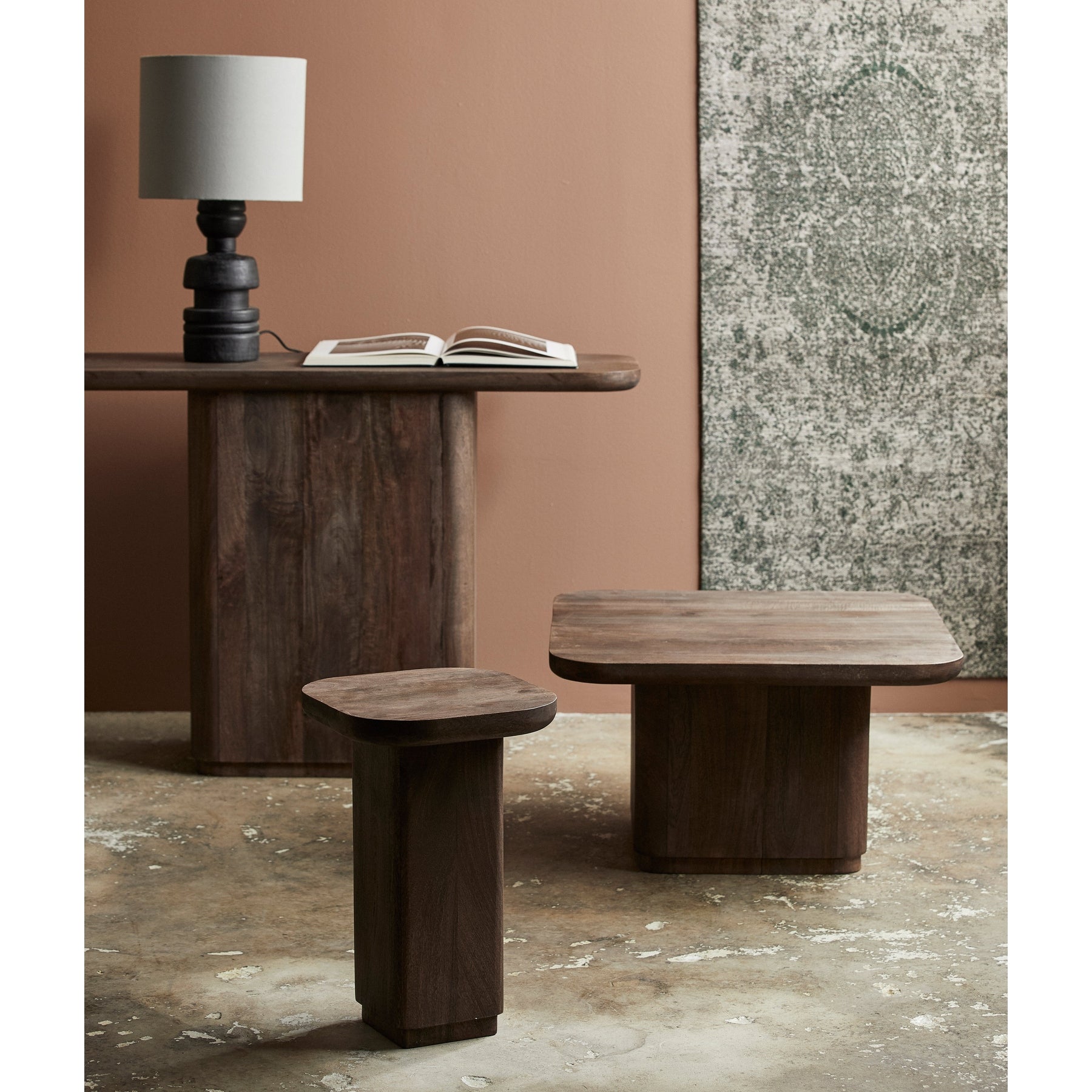 TOKE-kaffebord - mørkbrunt Nordal TABLES