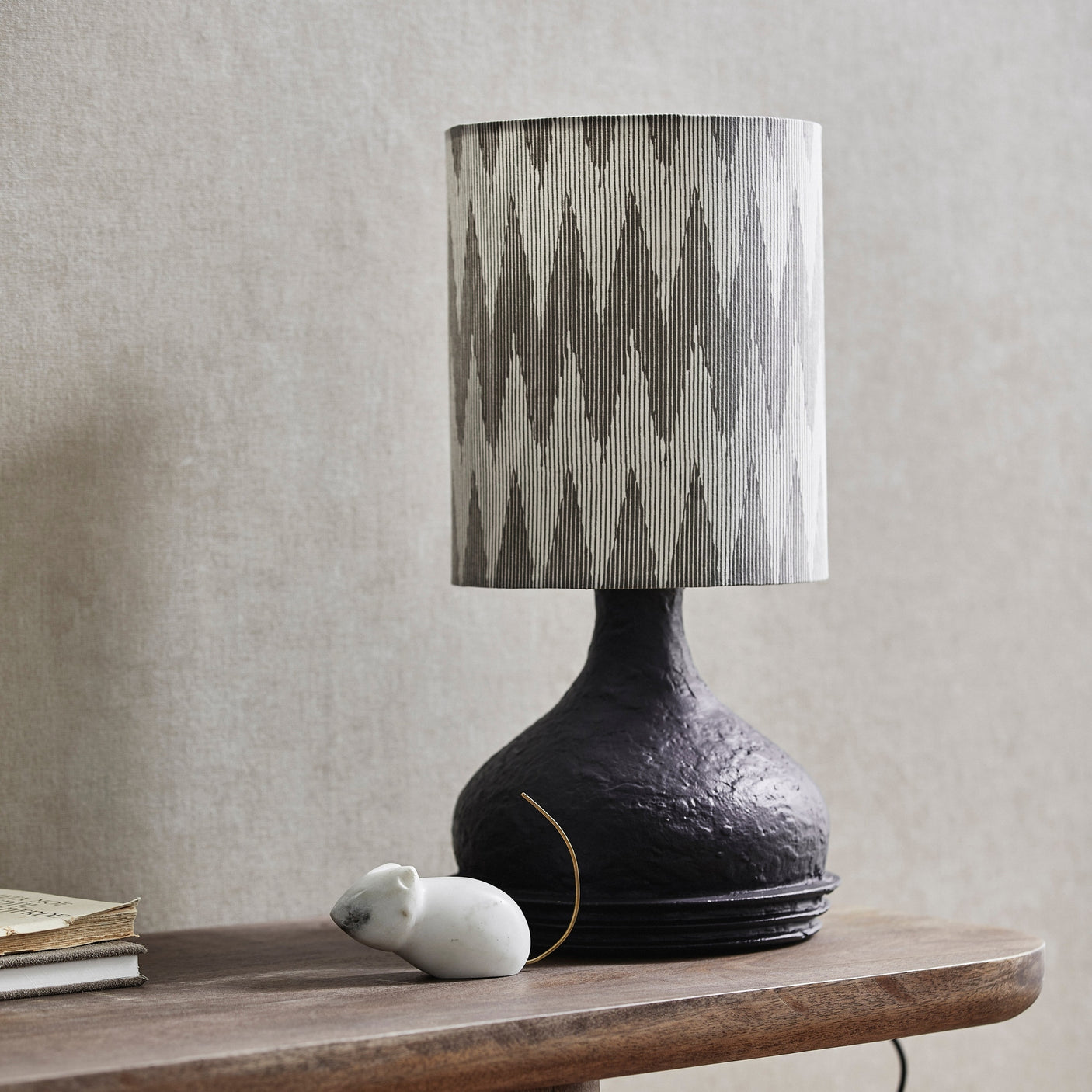 JERRY mus til dekorasjon - hvit marmor Nordal DECO ITEMS