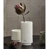 LOON vase - hvit marmor Nordal VASEBOWL