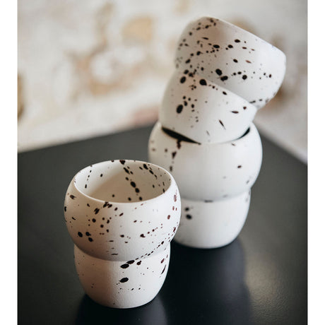 RIA kop m. splash - råhvit Nordal TABLEWARE