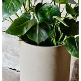 GRANITO urtepotter - 2 stykker - h60/40 cm - krem Nordal GARDEN POT