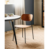 ESA-bordstol - natur Nordal CHAIRS+ARM