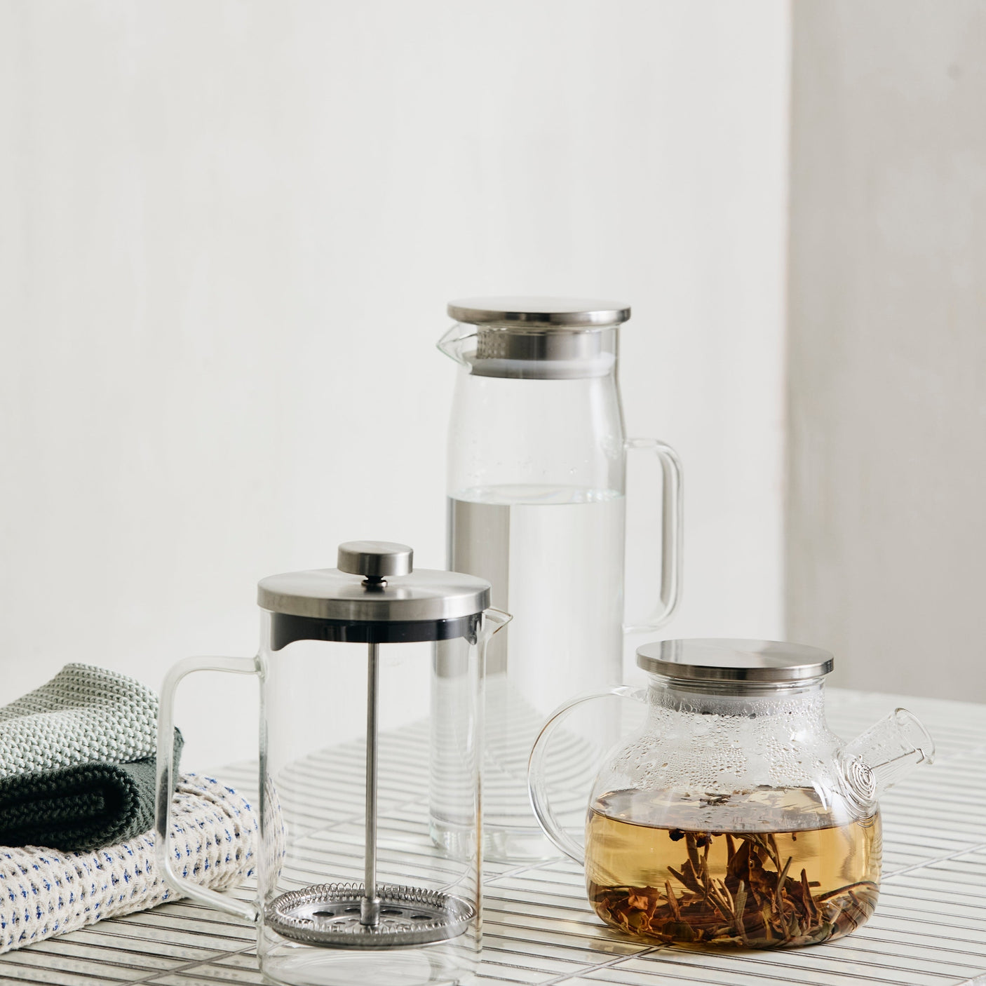 CHIVES gryte, glass - klar Nordal GLASS/JUGS