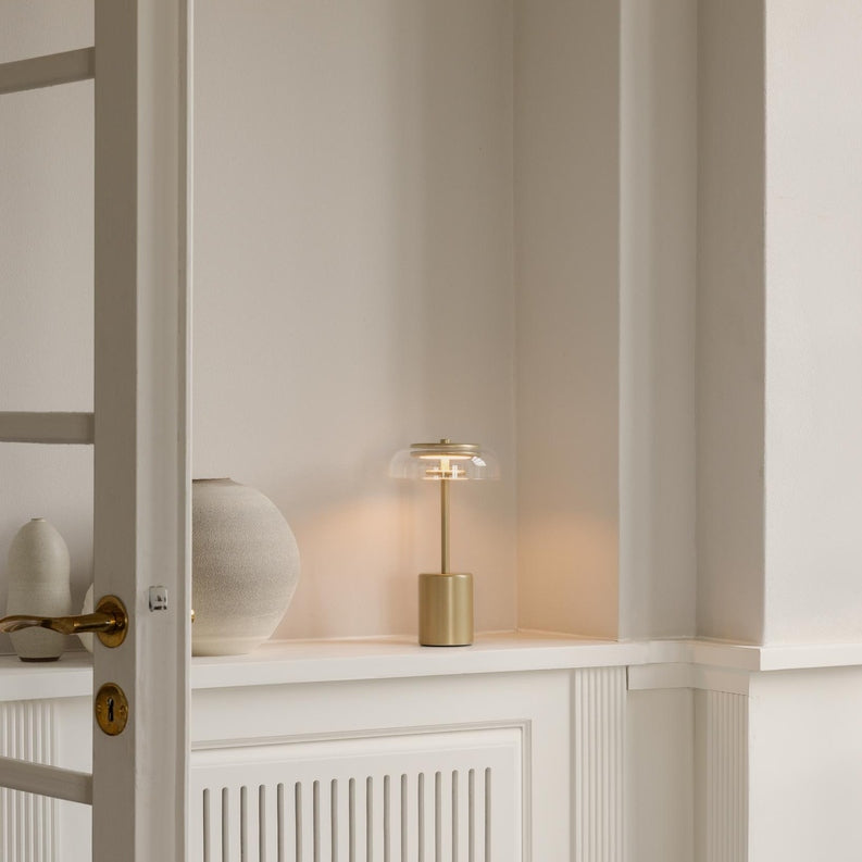 Blossi Table Mini Nordic Gold Nuura Bordlampe