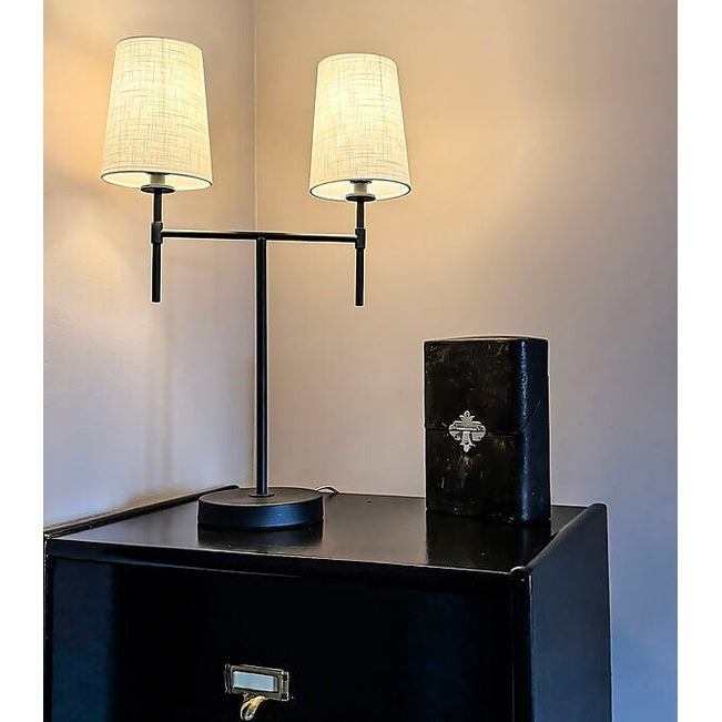 VERBIER bordlampe 2-arm Aneta Bordlampe