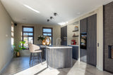 Barstol Indigo khaki-fløyel Richmond Interiors Barstol