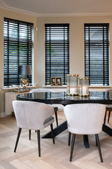 Spisestol Indigo khaki fløyel Richmond Interiors Spisestol