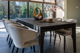 Spisestol Indigo khaki fløyel Richmond Interiors Spisestol
