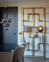 Spisestol Darby i khakifarget fløyel, Richmond Interiors Spisestol