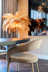 Spisestol Gia khaki fløyel Richmond Interiors Spisestol