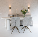 Spisebord Bloomstone hvit 235 Richmond Interiors Spisebord