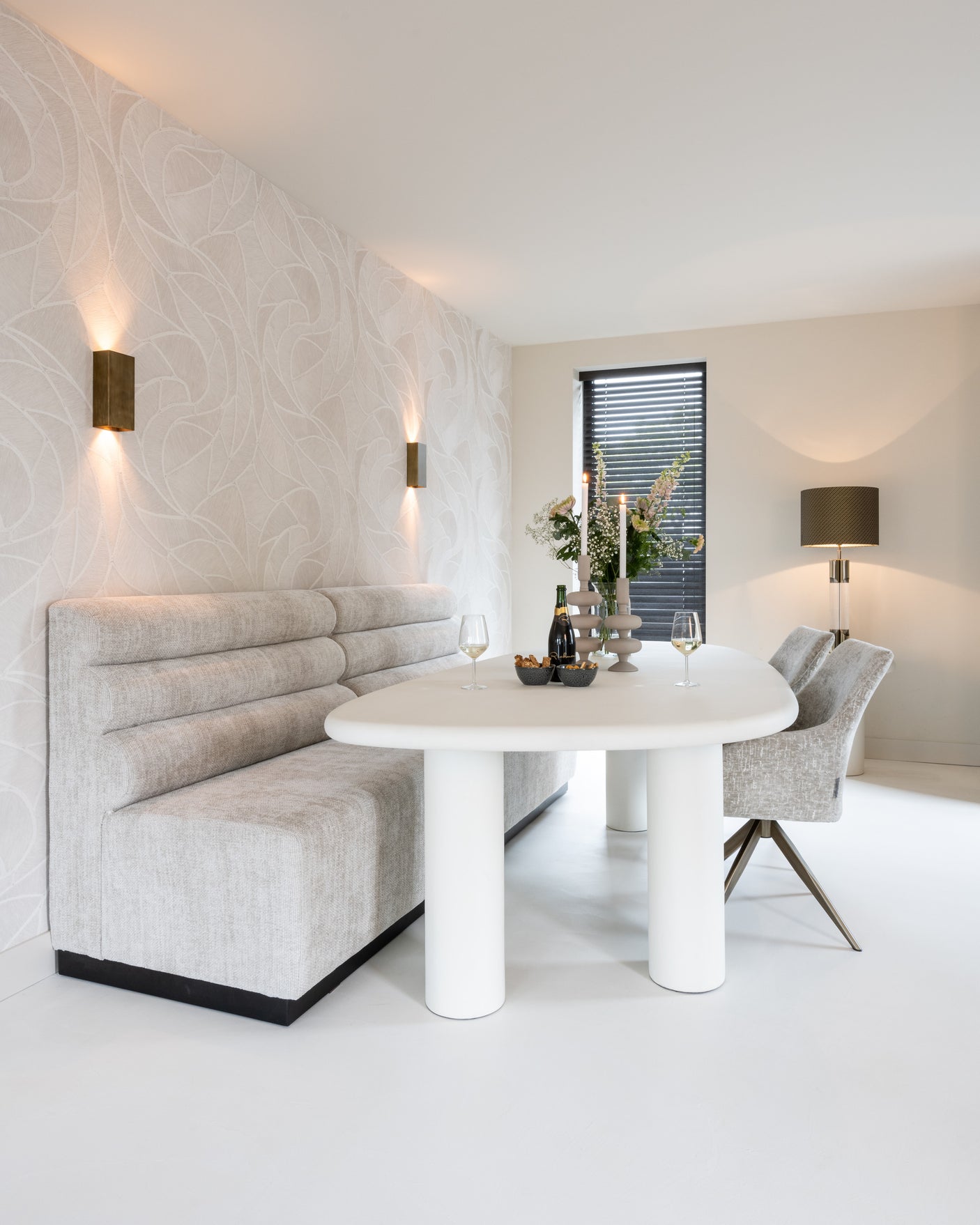 Spisestol Lisonne perle øy svingbar Richmond Interiors Spisestol