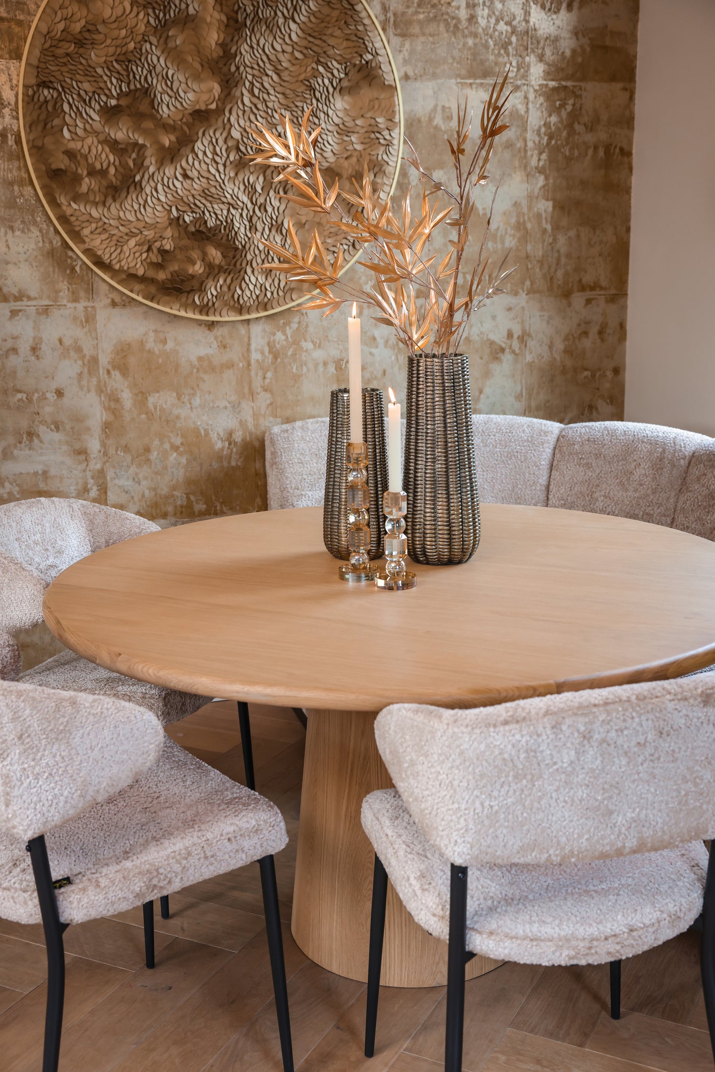 spisebenk Hillpark nydelig beige Richmond Interiors Benk