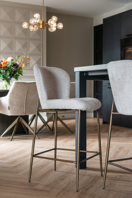 Counter stool Darby cream fusion Richmond Interiors Barstol