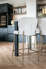 Counter stool Darby cream fusion Richmond Interiors Barstol