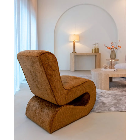 Lounge chair Frankie cognac fusion Richmond Interiors Lenestol