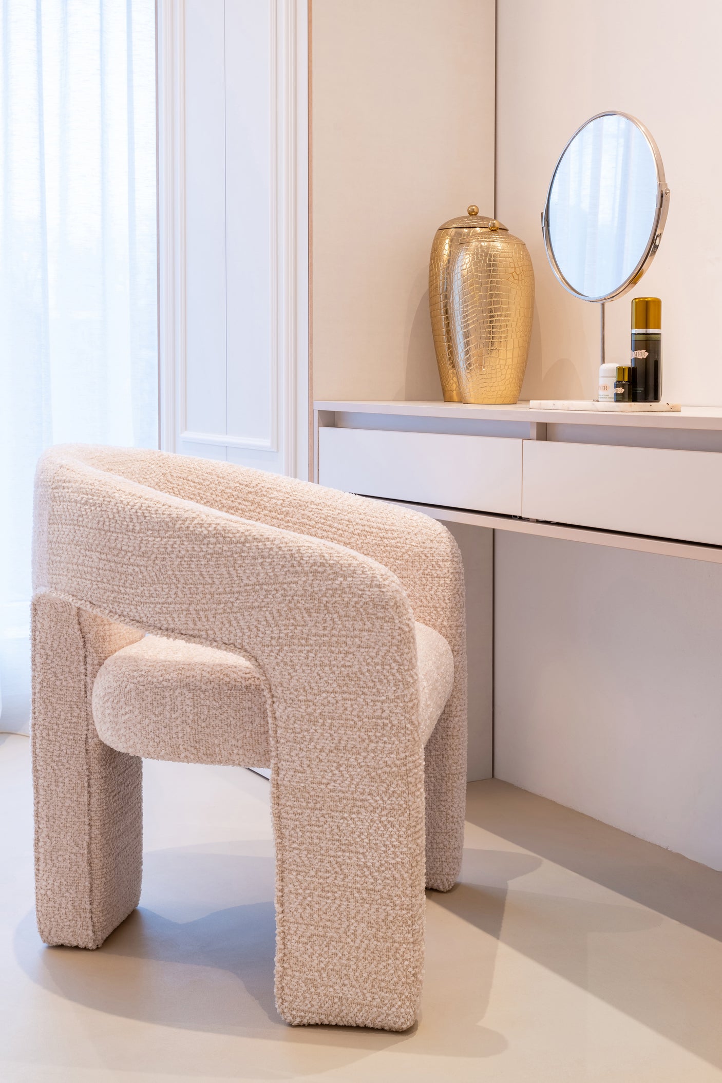 Spisestol Belle vakker kremfarget Richmond Interiors Spisestol