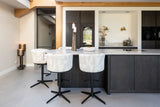 lysestake Moan børstet gull liten Richmond Interiors Lysestake
