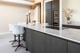 Lysestake Moan børstet gull stor Richmond Interiors Lysestake