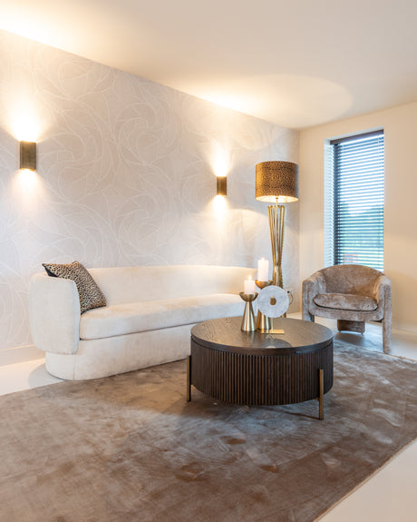 kaffebord Luxor brun 95Ø Richmond Interiors Sofabord