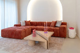 Salongbord Fictus beige sett med 2 Richmond Interiors Sofabord