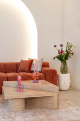 Salongbord Fictus beige sett med 2 Richmond Interiors Sofabord