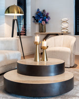 Bordlampe Jaimin børstet gull Richmond Interiors Bordlampe