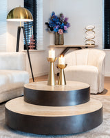 Bordlampe Jaimin børstet gull Richmond Interiors Bordlampe