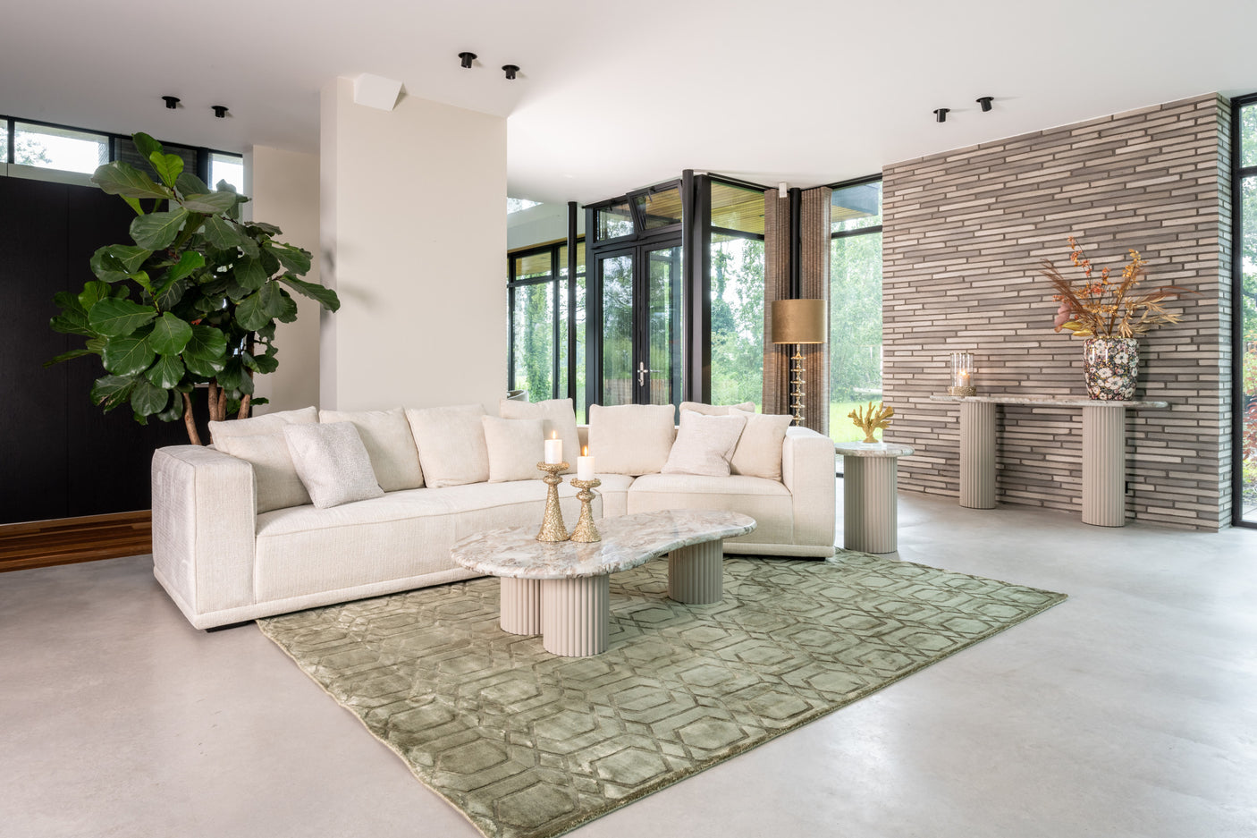 Salongbord Coronel Blush beige Richmond Interiors Sofabord