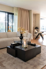 Salongbord Lennox mørk kaffe Richmond Interiors Sofabord