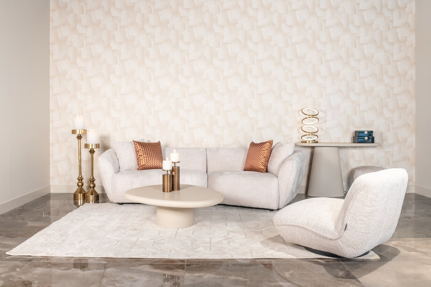Console Clayton beige Richmond Interiors Konsollbord