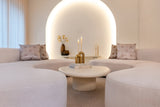 Salongbord Bloomstone hvitt 110x90 Richmond Interiors Sofabord