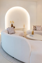 Salongbord Bloomstone hvitt 110x90 Richmond Interiors Sofabord