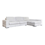 Sofa Pasha pearl island 3-seter lounge høyre fullt trukket med stoff Richmond Interiors Sofa