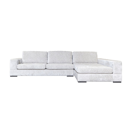 Sofa Pasha pearl island 3-seter lounge høyre fullt trukket med stoff Richmond Interiors Sofa
