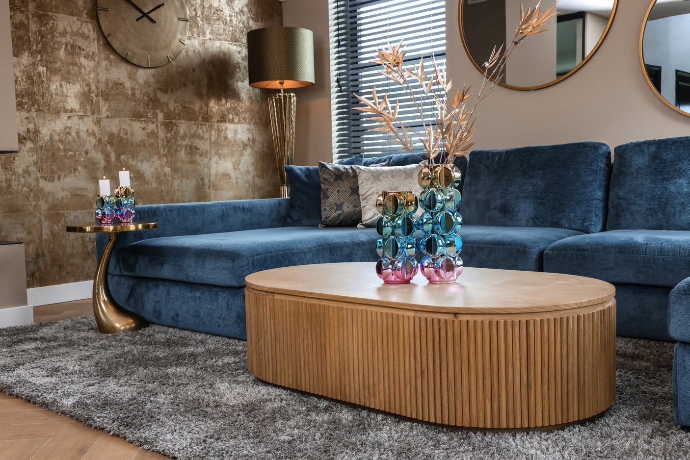 Salongbord Belfort natur eik Richmond Interiors Sofabord