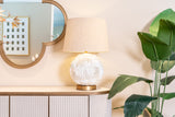 Bordlampe Jamie hvit Richmond Interiors Bordlampe