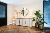 Speil Lowen børstet gull Richmond Interiors Speil
