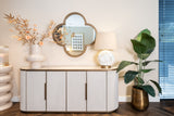 Speil Lowen børstet gull Richmond Interiors Speil