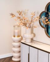 Orkanlampe Dyara gull stor Richmond Interiors Lanterne og lysglass