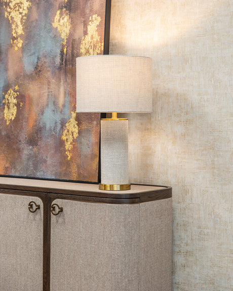 Bordlampe Joline beige Richmond Interiors Bordlampe