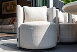 Utendørs spise stol Marlin beige svingbar Richmond Interiors Spisestol