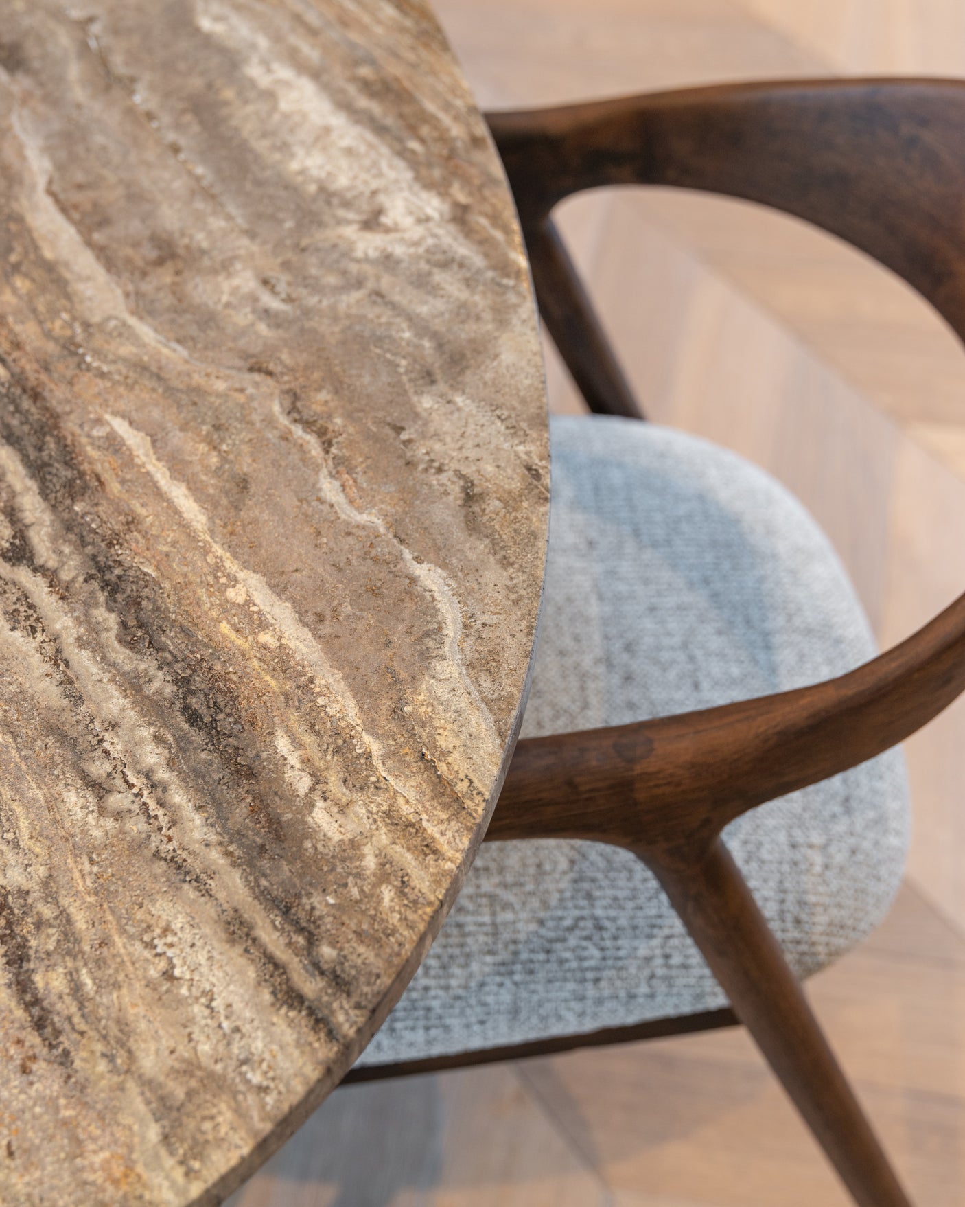 Spisestol Mihara mocca fancy Richmond Interiors Spisestol