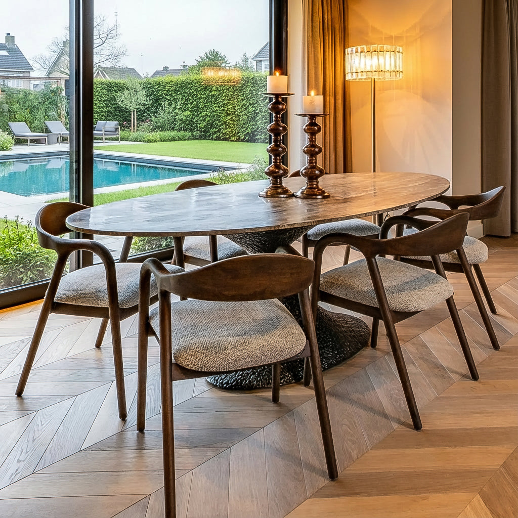 Lysestake Joya kobber liten Richmond Interiors Lysestake