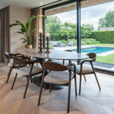 Spisebord Russo askebrun ovalt 235 Richmond Interiors Spisebord